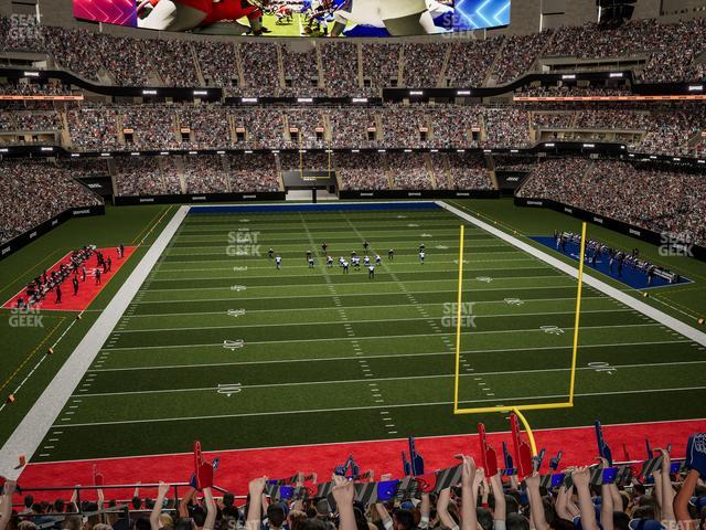 Caesars Superdome - Section 301 Seat View Caesars Superdome - Section 301 Seat View