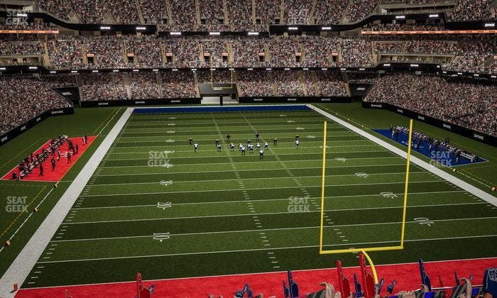 Caesars Superdome - Section 301 Seat View