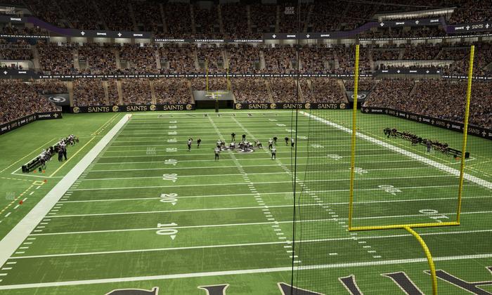 Caesars Superdome - Section 301 Seat View