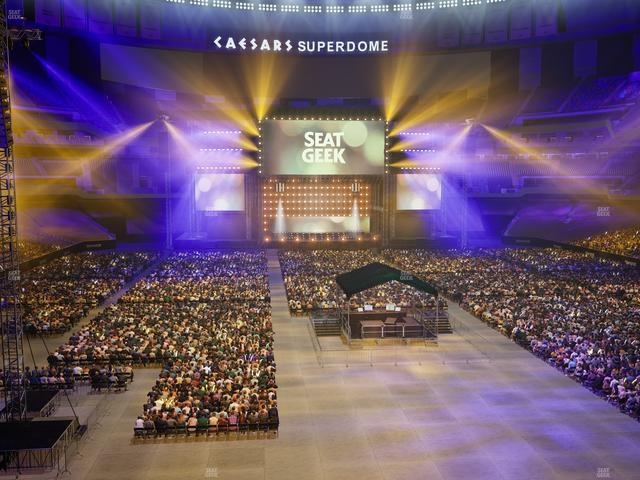 Caesars Superdome - Section 301 Seat View
