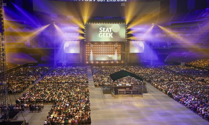 Caesars Superdome - Section 301 Seat View