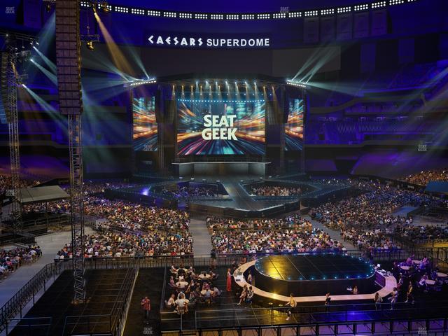 Caesars Superdome - Section 301 Seat View