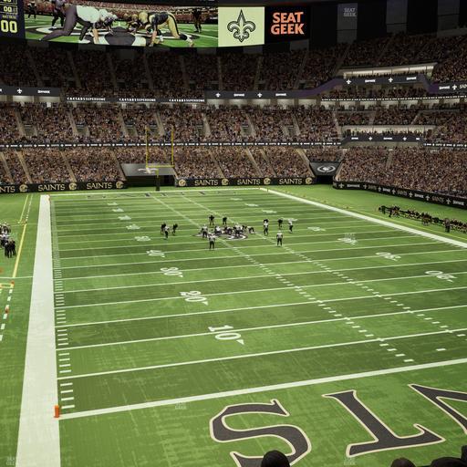 Caesars Superdome - Section 302 Seat View