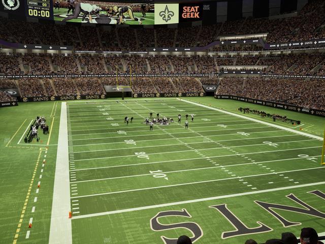Caesars Superdome - Section 302 Seat View