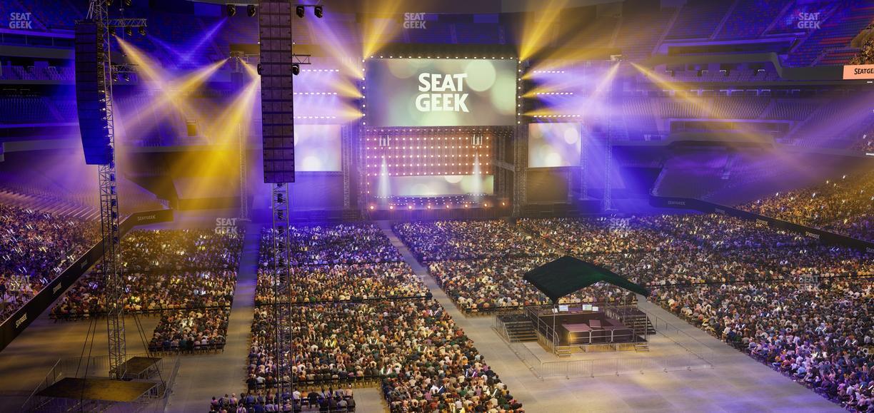 Caesars Superdome - Section 302 Seat View