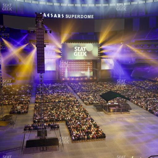 Caesars Superdome - Section 302 Seat View