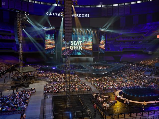 Caesars Superdome - Section 302 Seat View