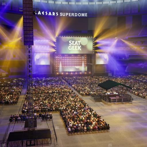 Caesars Superdome - Section 302 Seat View