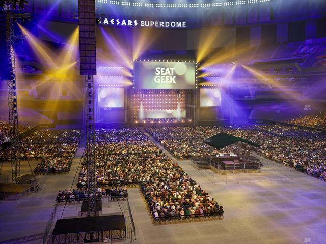 Caesars Superdome - Section 302 Seat View