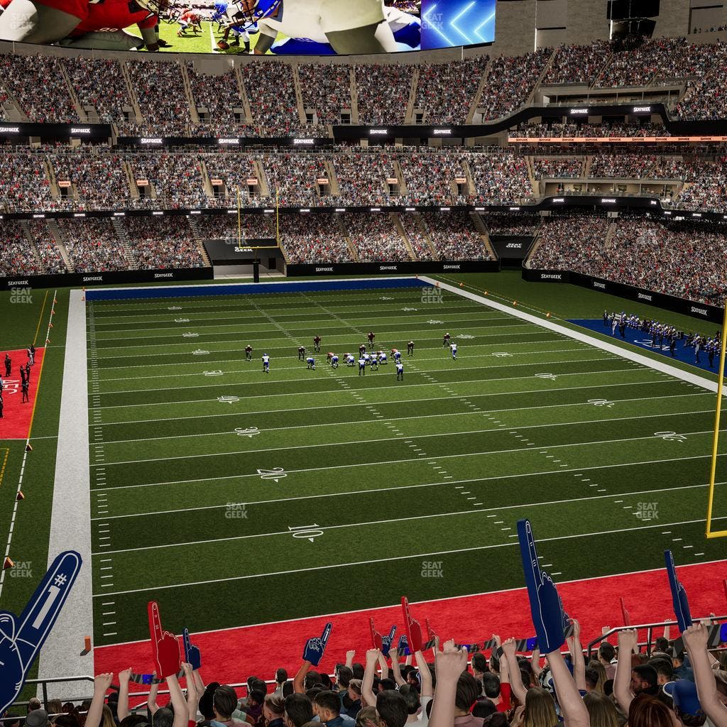 Caesars Superdome - Section 302 Seat View