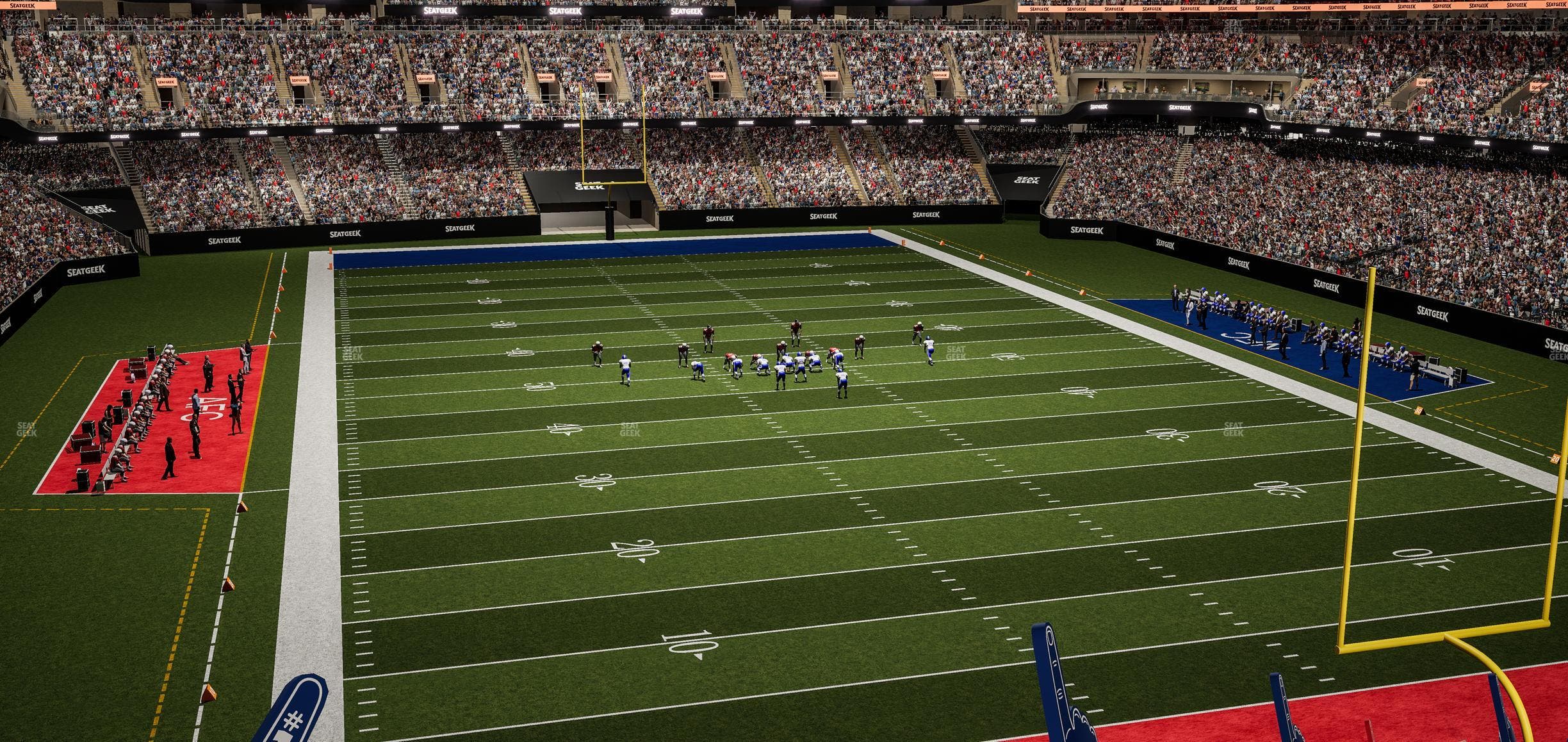 Caesars Superdome - Section 302 Seat View