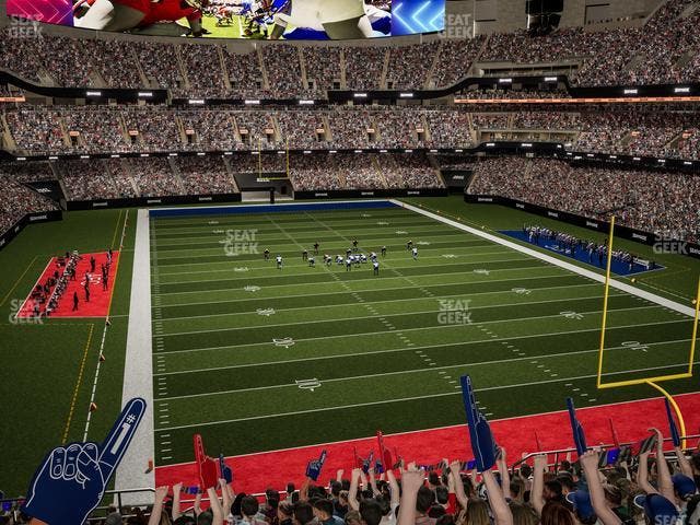 Caesars Superdome - Section 302 Seat View