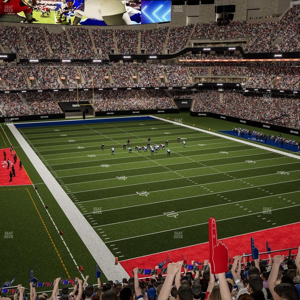 Caesars Superdome - Section 303 Seat View