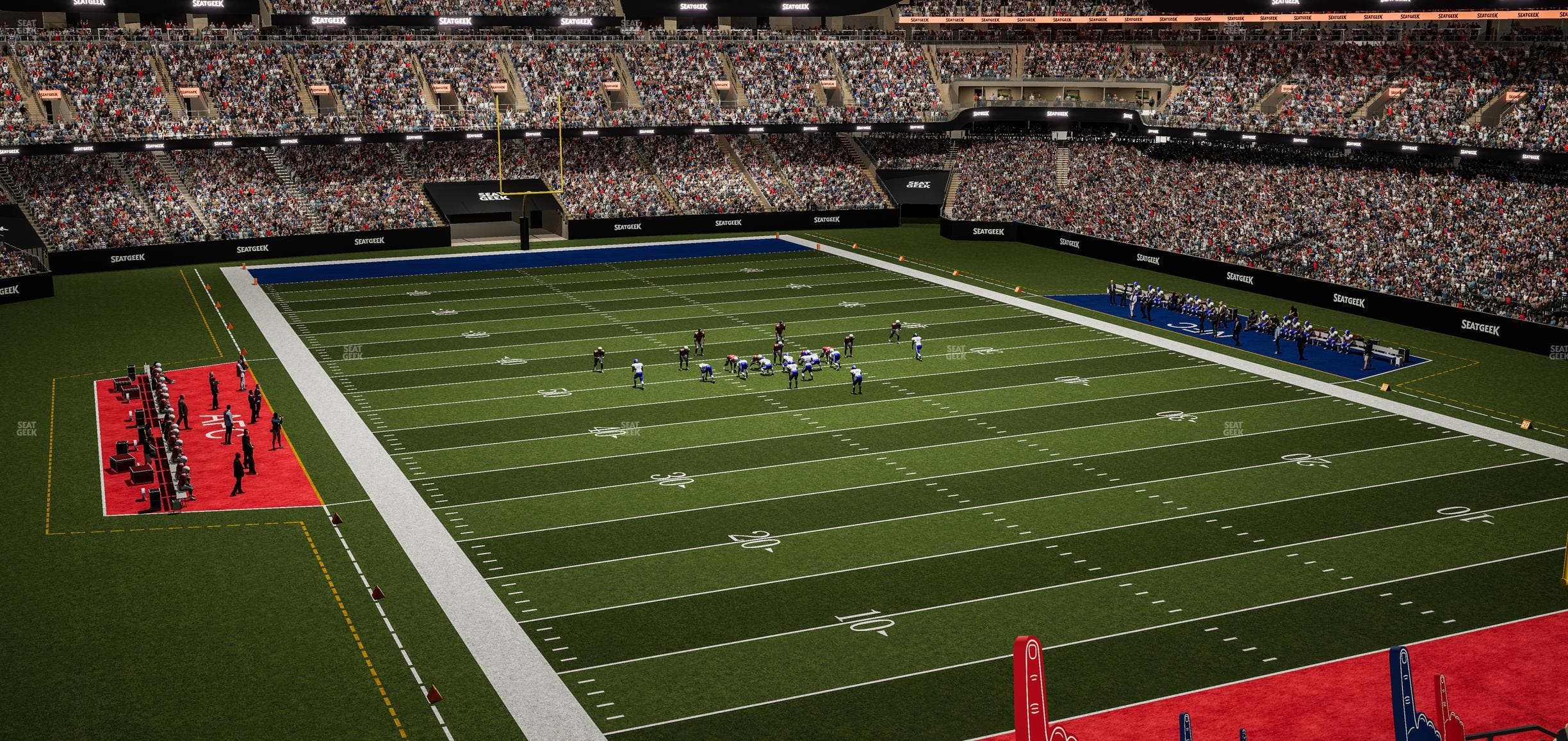 Caesars Superdome - Section 303 Seat View