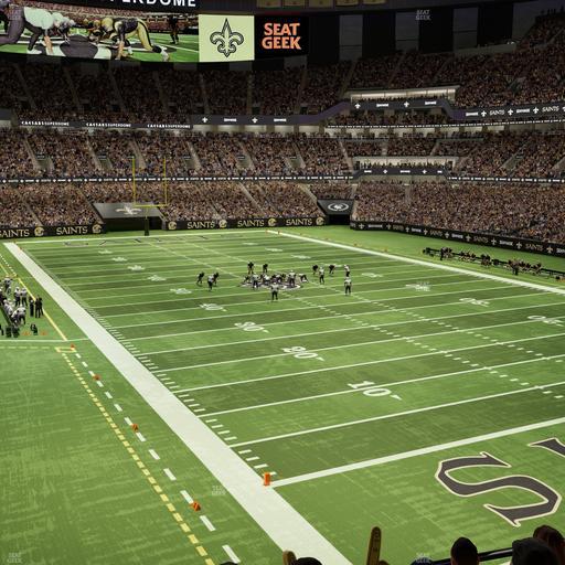 Caesars Superdome - Section 303 Seat View