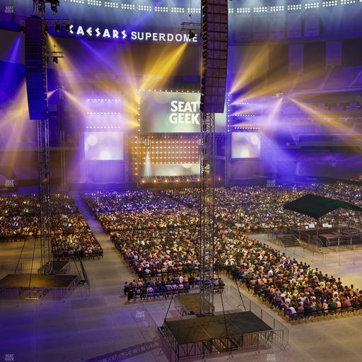Caesars Superdome - Section 303 Seat View
