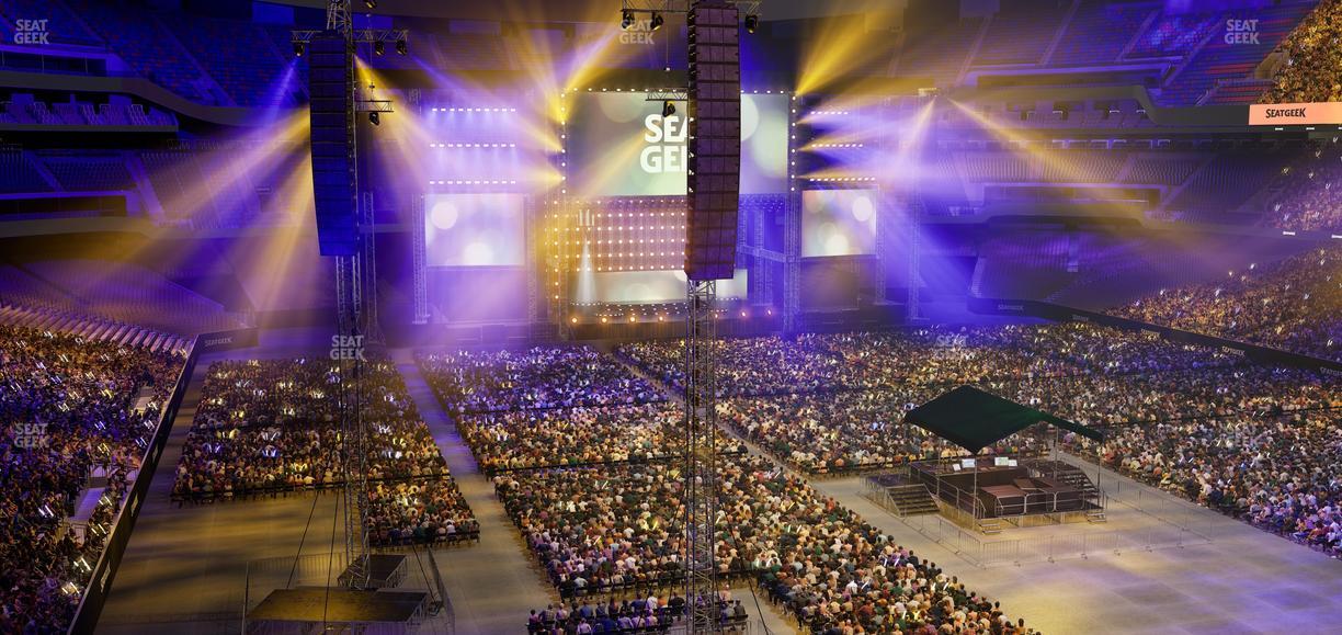 Caesars Superdome - Section 303 Seat View