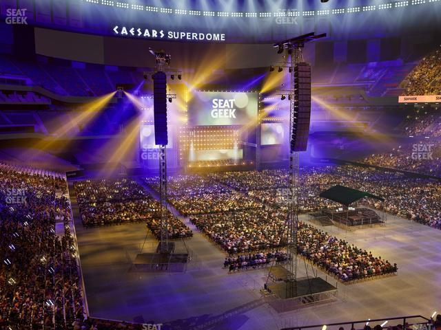 Caesars Superdome - Section 304 C Seat View Caesars Superdome - Section 304 C Seat View