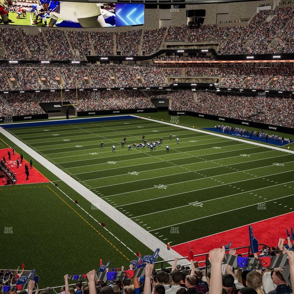 Caesars Superdome - Section 304 C Seat View