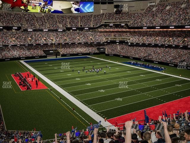 Caesars Superdome - Section 304 C Seat View