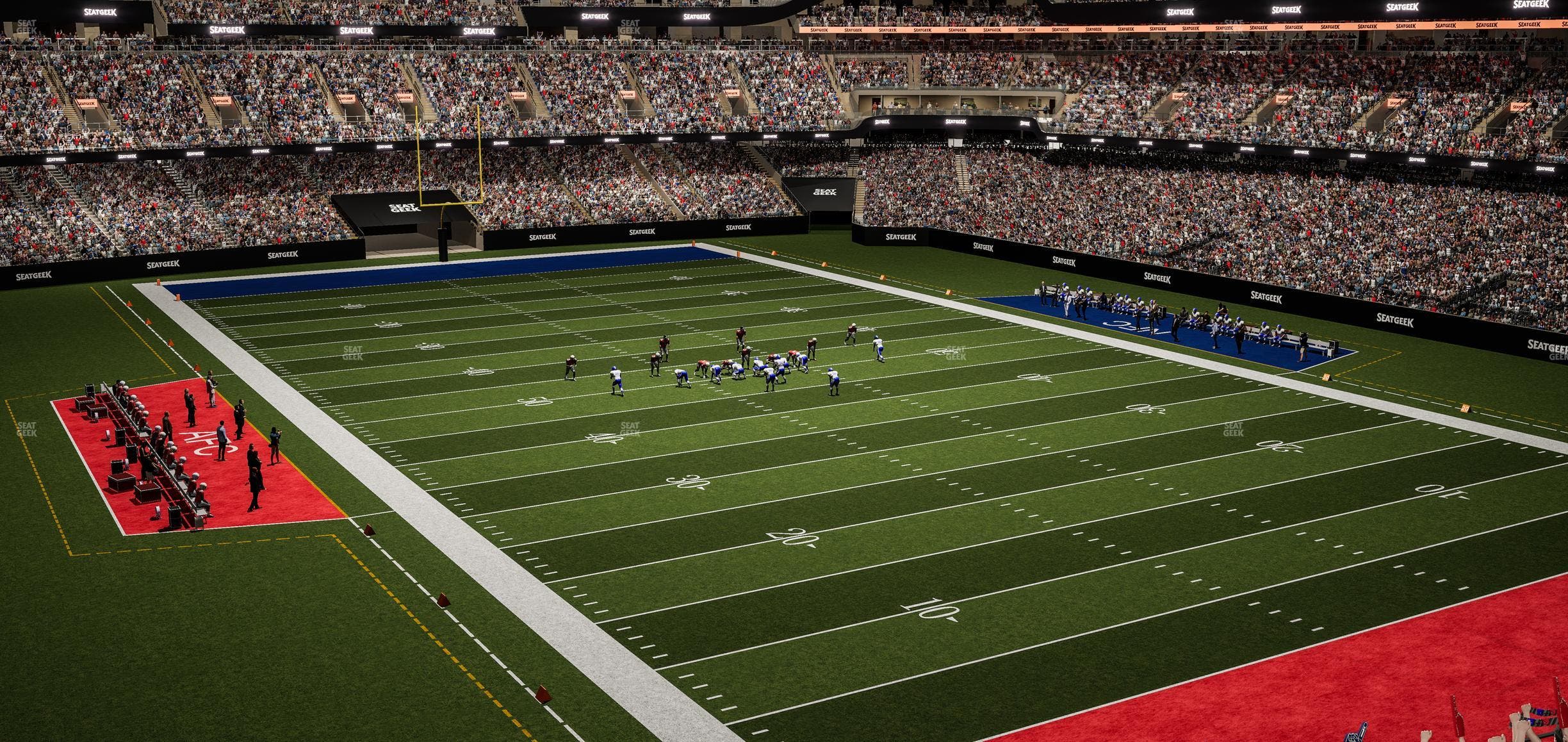 Caesars Superdome - Section 304 Seat View