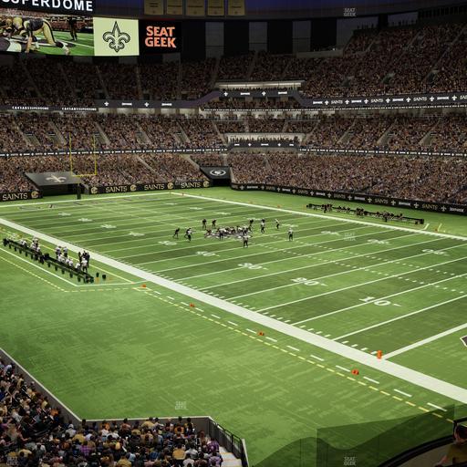Caesars Superdome - Section 305 Seat View