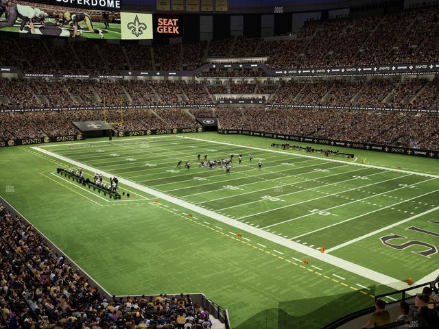 Caesars Superdome - Section 305 Seat View