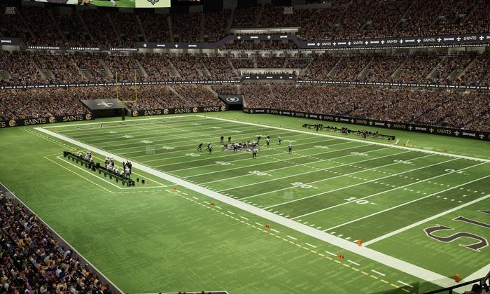 Caesars Superdome - Section 305 Seat View
