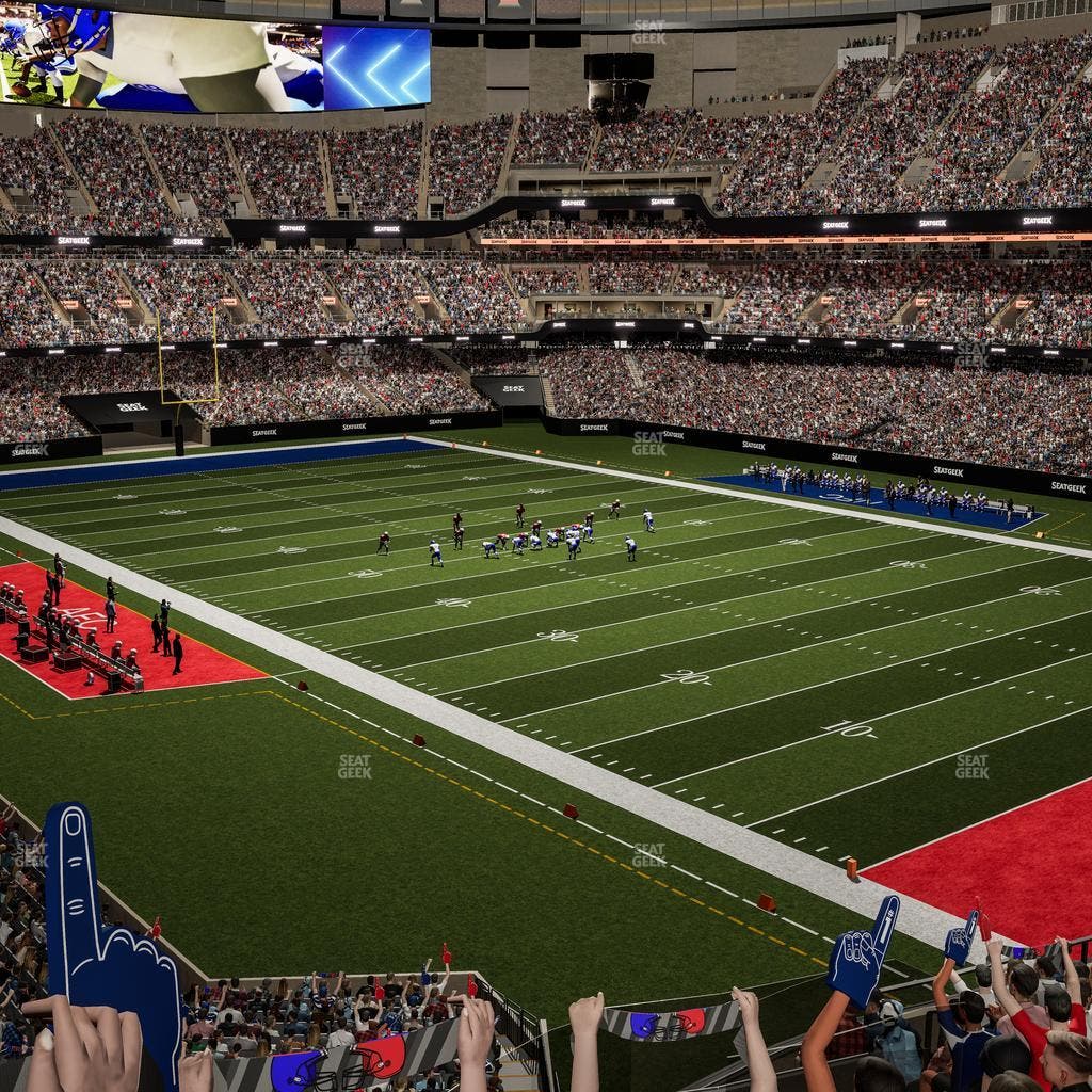 Caesars Superdome - Section 305 Seat View