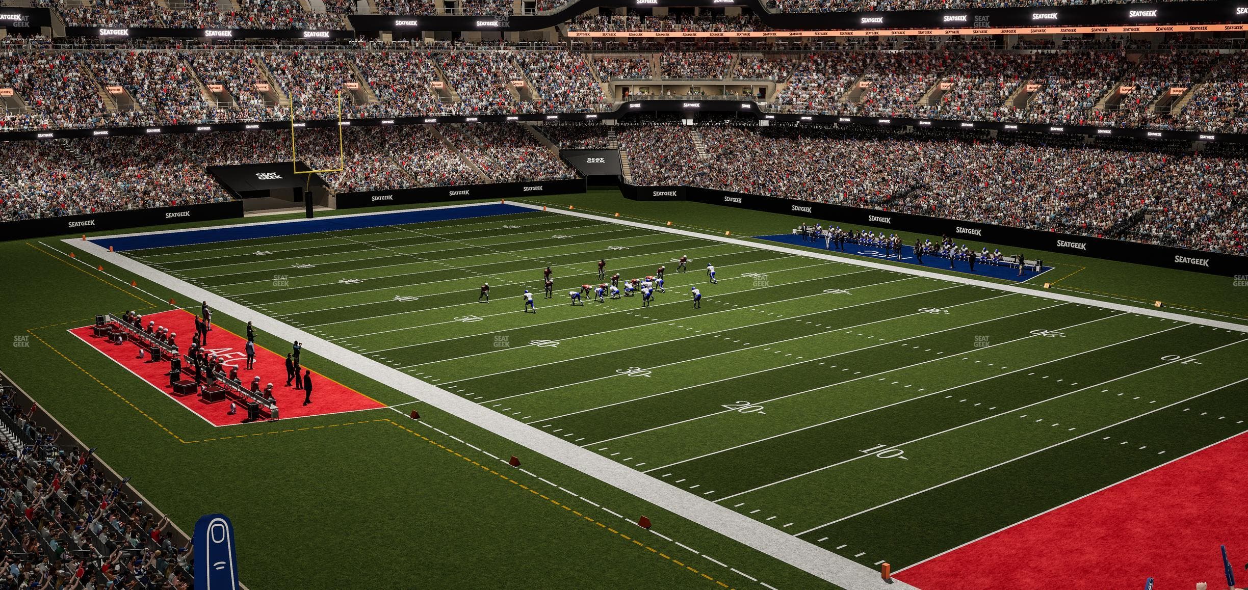 Caesars Superdome - Section 305 Seat View