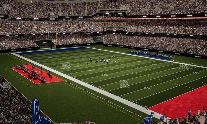 Caesars Superdome - Section 305 Seat View