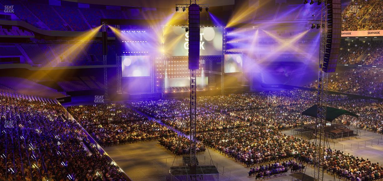 Caesars Superdome - Section 305 Seat View