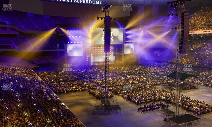 Caesars Superdome - Section 305 Seat View