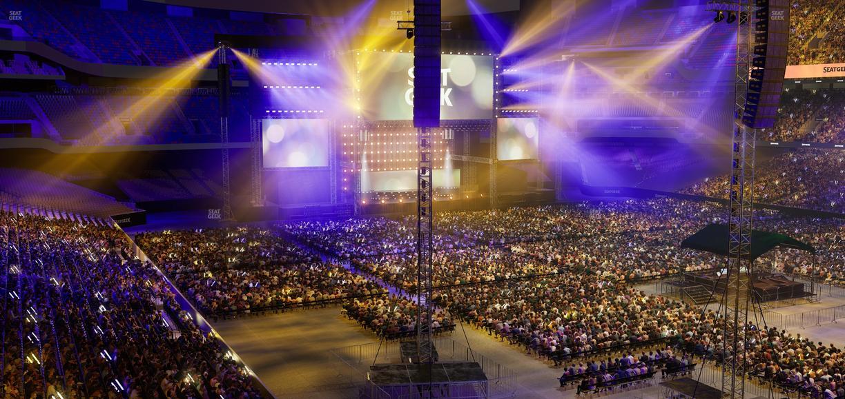Caesars Superdome - Section 305 Seat View