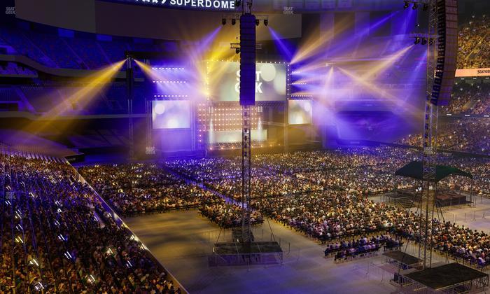 Caesars Superdome - Section 305 Seat View