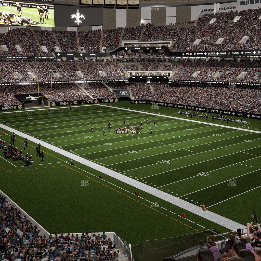 Caesars Superdome - Section 305 Seat View