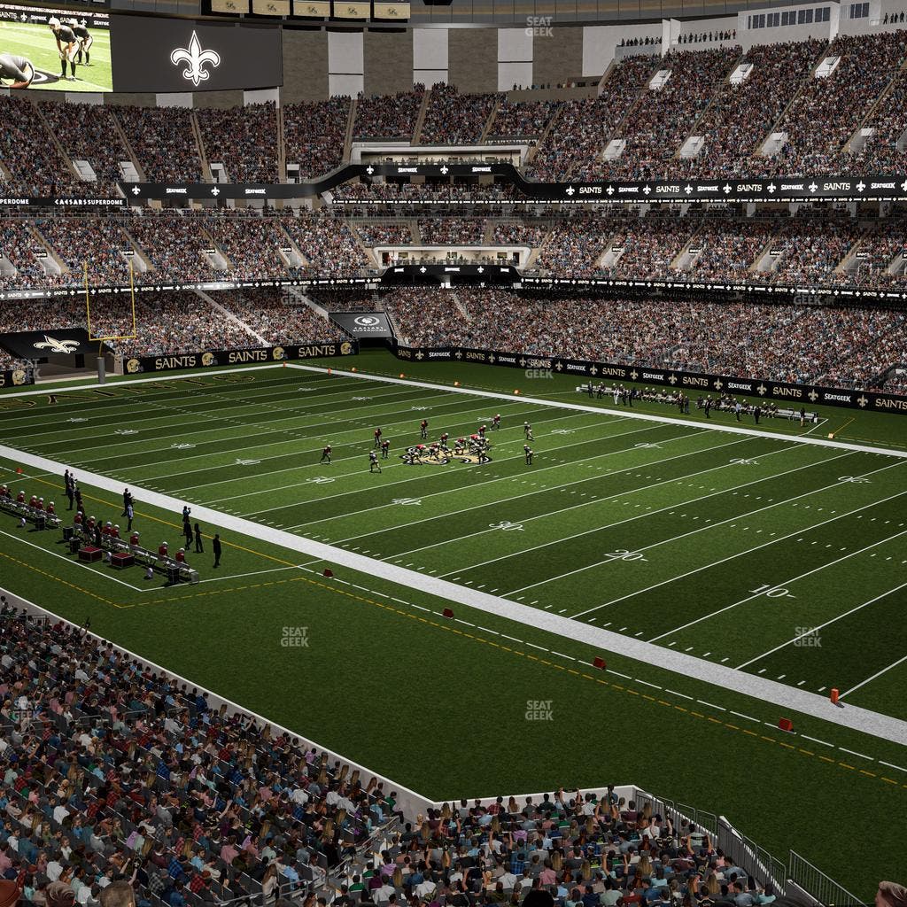 Caesars Superdome - Section 306 Seat View