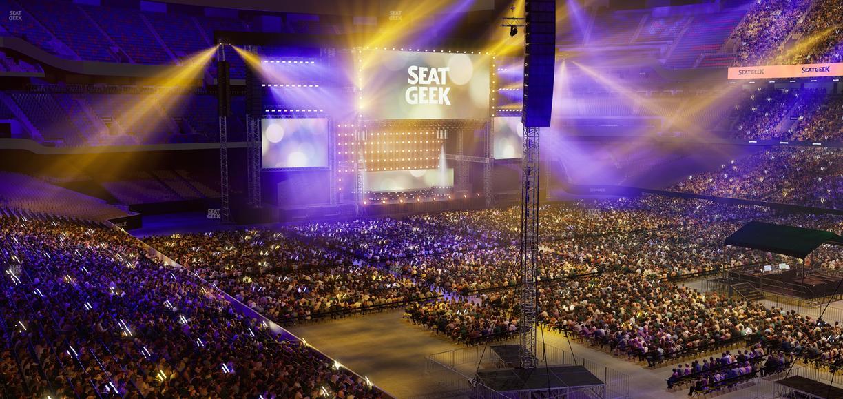 Caesars Superdome - Section 306 Seat View