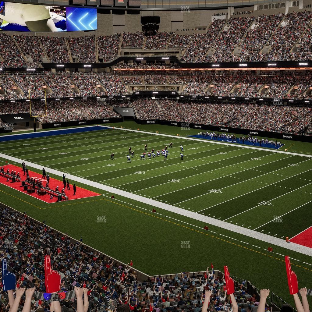 Caesars Superdome - Section 306 Seat View