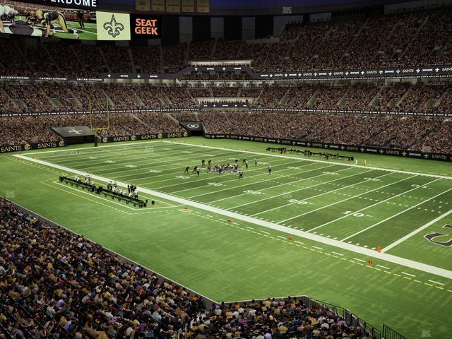 Caesars Superdome - Section 306 Seat View