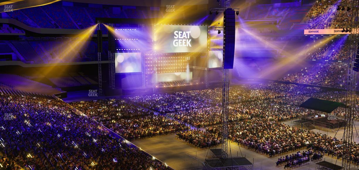 Caesars Superdome - Section 306 Seat View