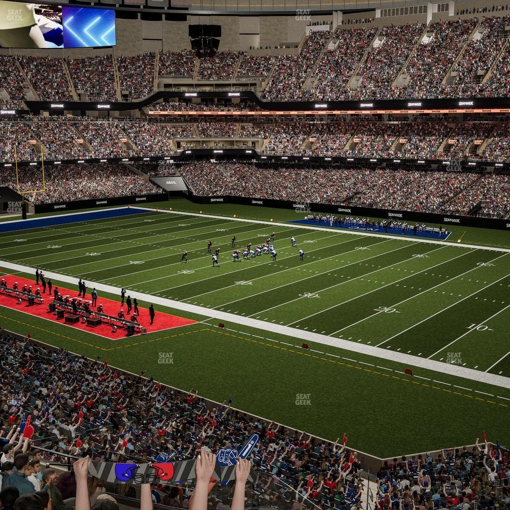 Caesars Superdome - Section 307 Seat View