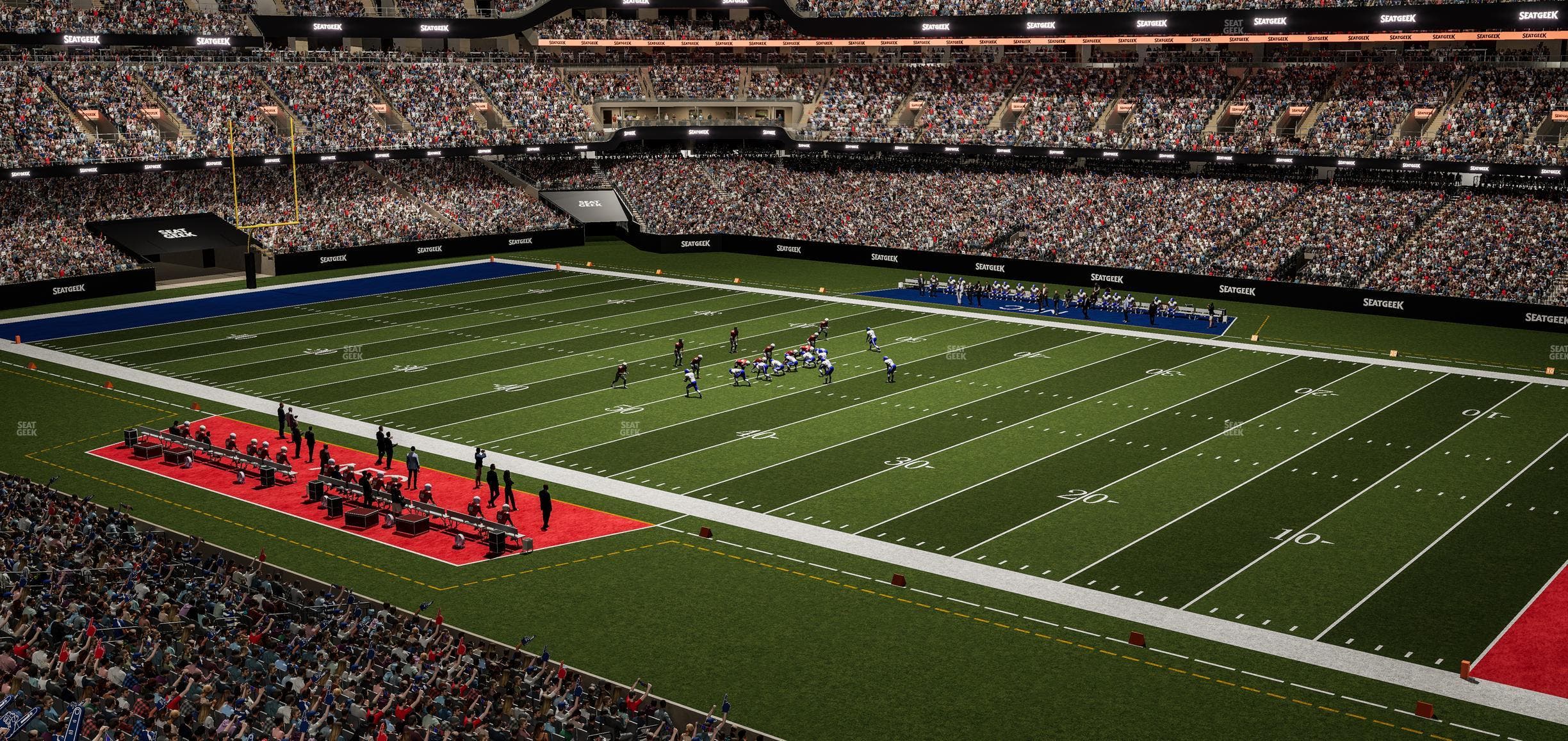 Caesars Superdome - Section 307 Seat View