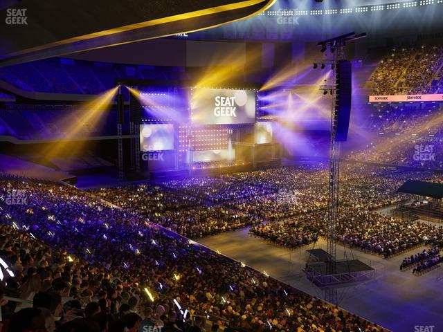 Caesars Superdome - Section 307 Seat View Caesars Superdome - Section 307 Seat View