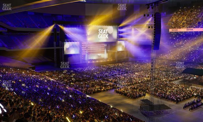 Caesars Superdome - Section 307 Seat View