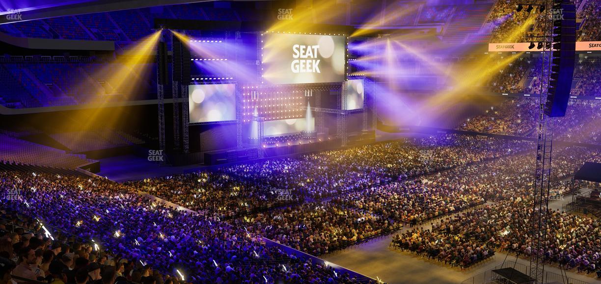 Caesars Superdome - Section 308 Seat View