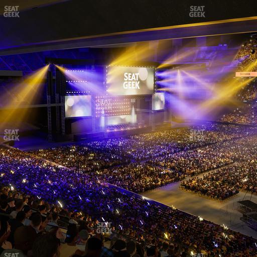 Caesars Superdome - Section 308 Seat View