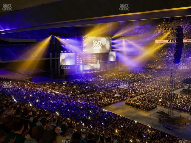 Caesars Superdome - Section 308 Seat View Caesars Superdome - Section 308 Seat View