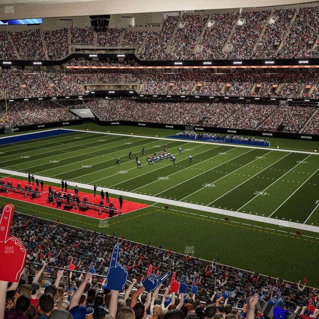 Caesars Superdome - Section 308 Seat View