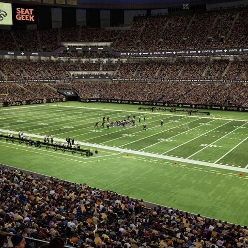 Caesars Superdome - Section 308 Seat View